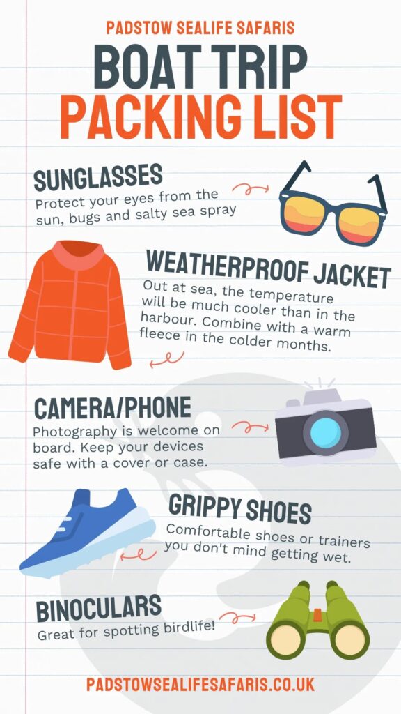 what to wear on your boat trip checklist