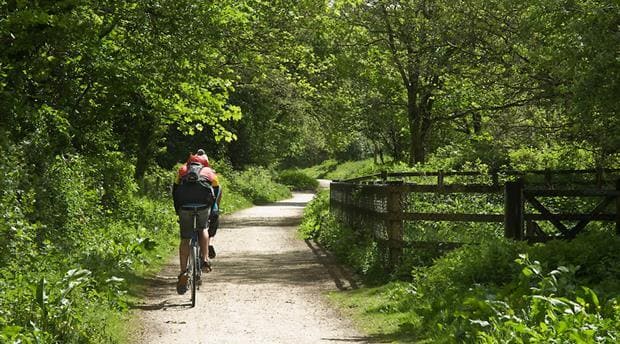 camel trail bike ride