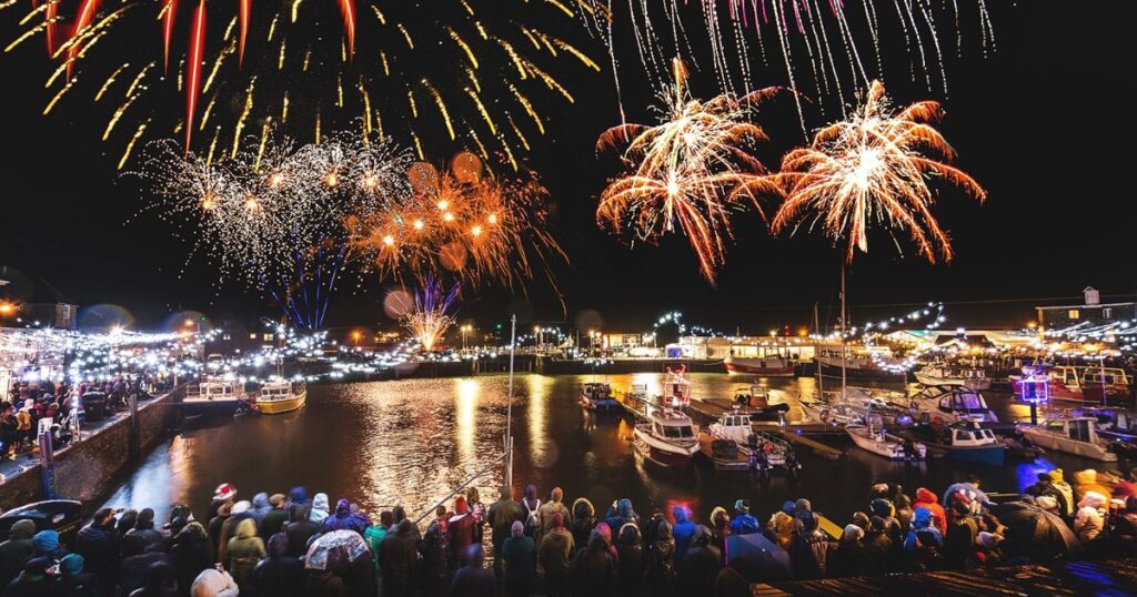 Christmas events cornwall - padstow christmas fayre