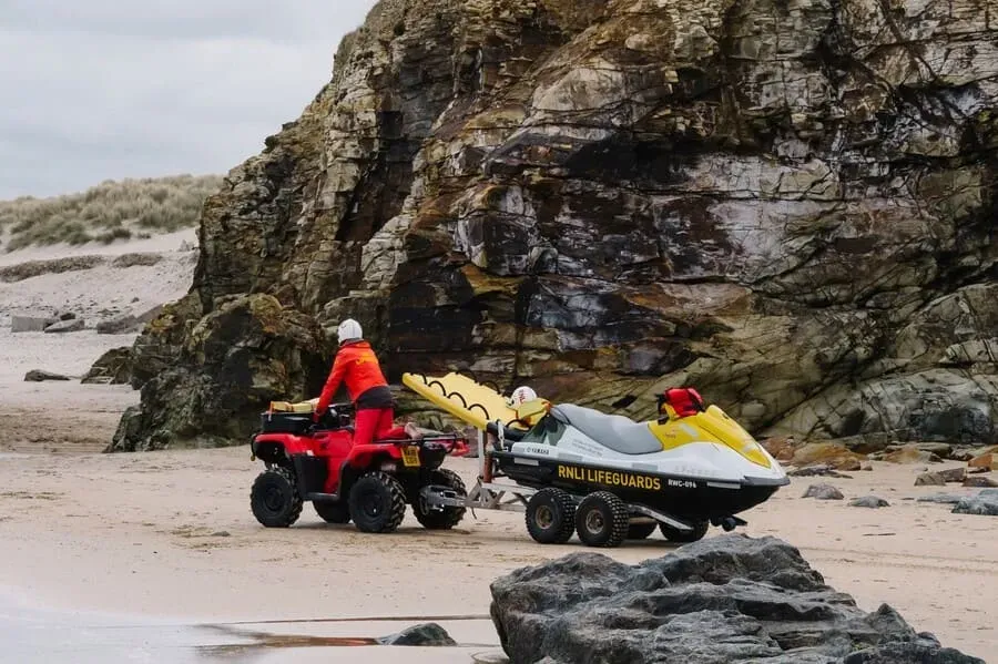 Cornwall beach lifeguard 