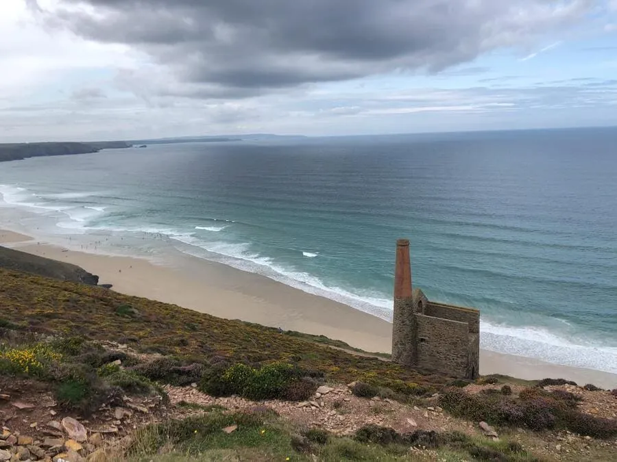 St Agnes cliff path